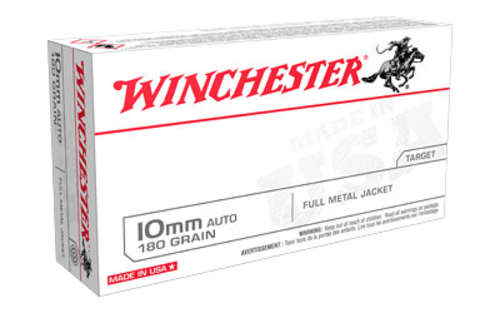 Ammunition Winchester Ammunition USA 10mm WIN USA 10MM 180GR FMJ 50/500